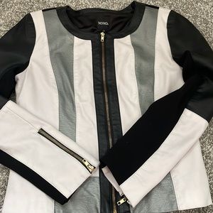 Moto style jacket that fits like a small